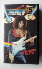 Ritchie Blackmore Rainbow Live Between The Eyes 1982 VHS, single owner since new