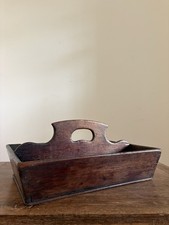 Georgian Oak Butlers Cutlery