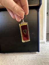 Original Real Ferrari Keychain, Solar Powered Light Up.