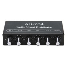 4 Channel Stereo Sound Mixer