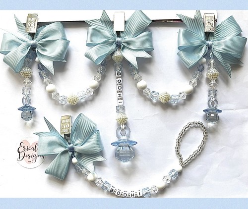 Personalised pram charm clip - personalised,