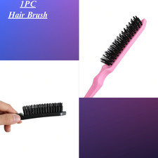 Slick Back Hair Brush Set Teasing Hair Brush Edge Control Brush Bristle Hair