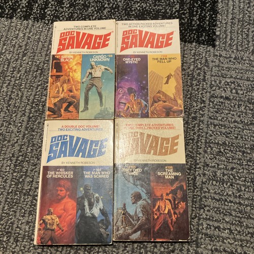 Doc savage bantam paperbacks - doc,