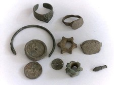 LOT OF 10 BRONZE AGE TO LATE