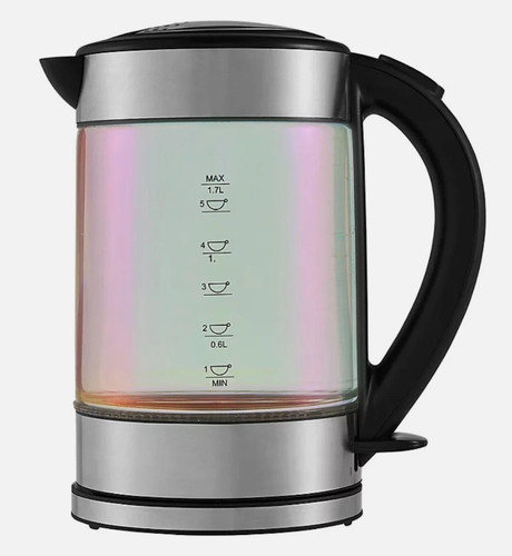 Iridescent glass fast boil - glass,