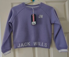 Girls Jack Wills Cropped Jumper Age 7-8 Years !New with tags!