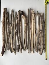 5x 40cm Straight Driftwood Pieces Art & Craft bundles  Arts/Crafts Sea/Beach