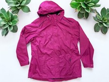 Ozark Trail Rain Jacket Waterproof Hooded Size XL 18 Pink
