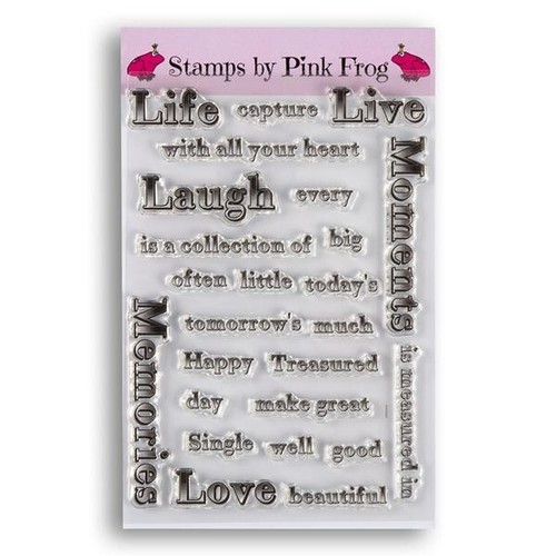 Pink frog crafts memories - crafts,