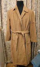 Burberrys Vintage Womens Cashmere Trench Coat