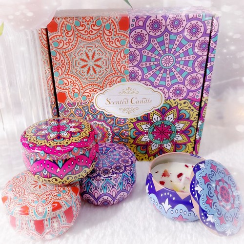 Bohemian 4pcs scented candle - bohemian,