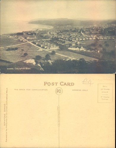 Aerial view colwyn bay the - aerial, of