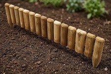 Meter vertical wooden picket - 1,