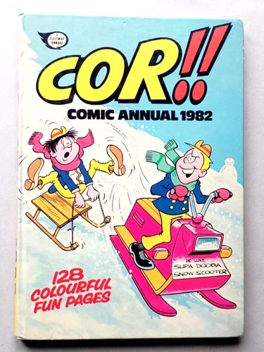 Comic annual hardback book