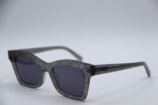 NEW KAREN WALKER BLESSED 1901822 GLITTER CLEAR AUTHENTC FRAMES SUNGLASSES 51-20