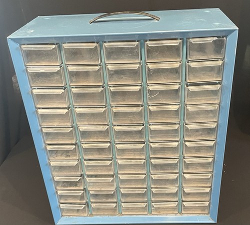 Vintage drawer metal - vintage, 50