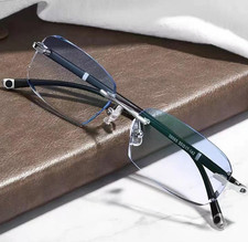 Men Rimless Anti-blue light