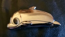 SILVER COLOUR METAL DOLPHIN