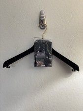 Chanel hanger black velvet