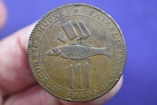 Cornish penny, payable at Scorrier House, rare variant 
