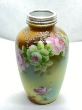 Bud vase handpainted - bud, japanese