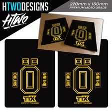 Ohlins SUPER BIKE FORK GRAPHICS - FORK PROTECTION - UPPER SUSPENSION STICKERS