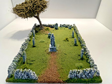 (NO95B)  Graveyard  with a