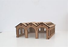 Triple Track Engine shed 240mm long based on hornby OO Gauge