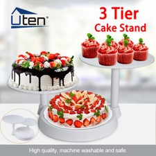 3 Tier Cake Stand Round