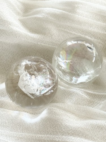 Rainbow quartz azeztulite - quartz,