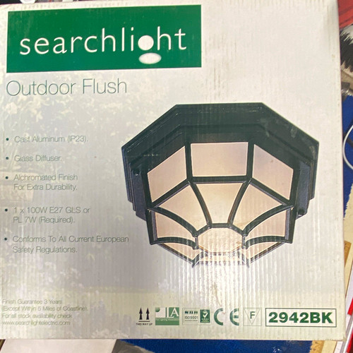 Searchlight outdoor flush - searchlight,