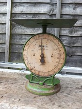 Vintage Cast Iron SALTER POSTAL PARCEL BALANCE NO 25 SCALES. Working.