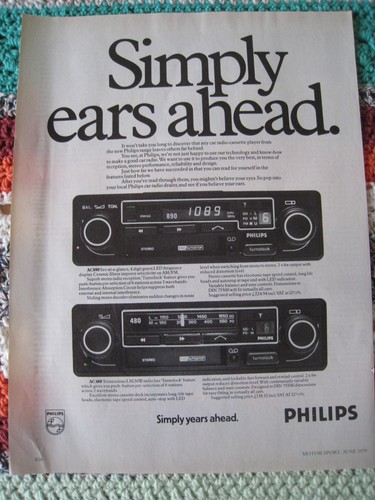 Simply ears ahead philips - ears, car