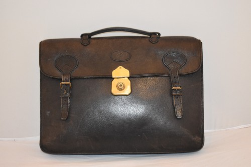 Mulberry brown leather satchel - brown,