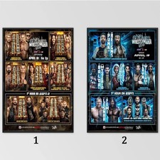 WWE Reveals Match Cards for