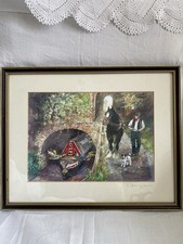 Watercolor signed ltd print - signed,