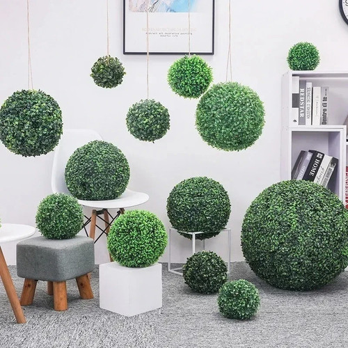 Artificial boxwood grass ball - artificial,
