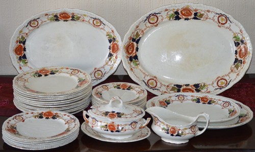 Bristol porcelain dinner - porcelain,