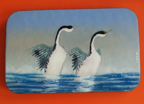 Vintage retro 70s enamel - vintage,