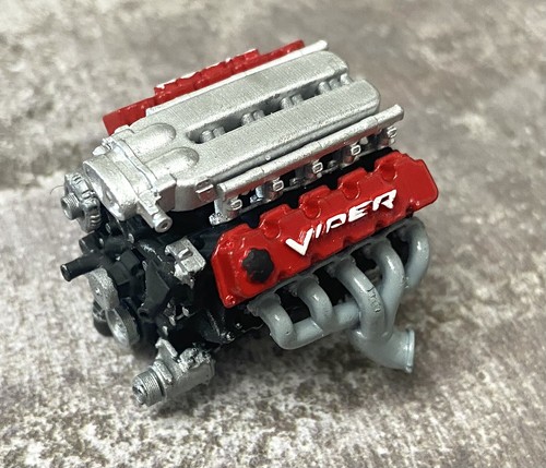 Resin dodge viper v10 engine - dodge,