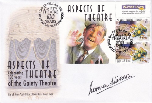 Norman wisdom signed aspects - norman,