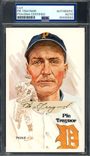 Pie traynor psa dna signed - traynor,