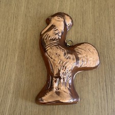 Vintage Copper Chicken Rooster