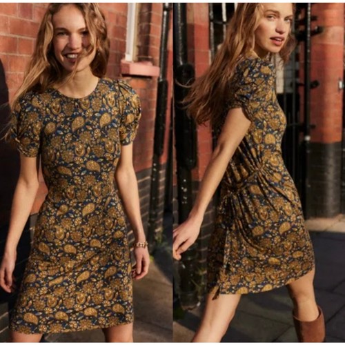 Boden knot detail jersey dress - boden,