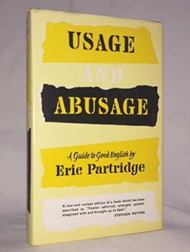 Usage and abusage guide - and,