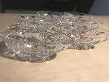 Oval avocado dishes x 6