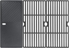 43 x 62.5cm Cast Iron Grill Grates & Grill Plate Griddle for Enders Boston 3