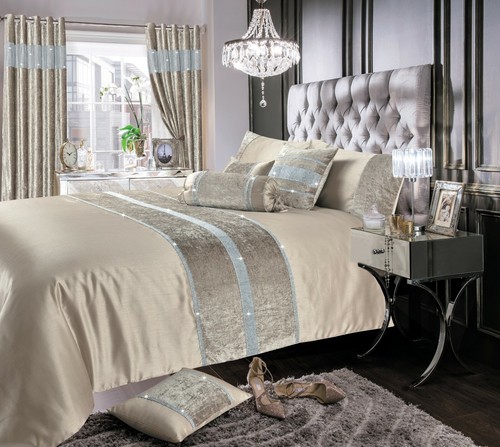 Crushed velvet diamante - velvet, luxury