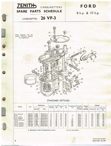 Ford 8hp e04a e493a - ford,