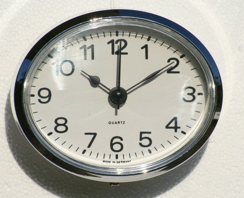 Oval clock suitable - oval, for